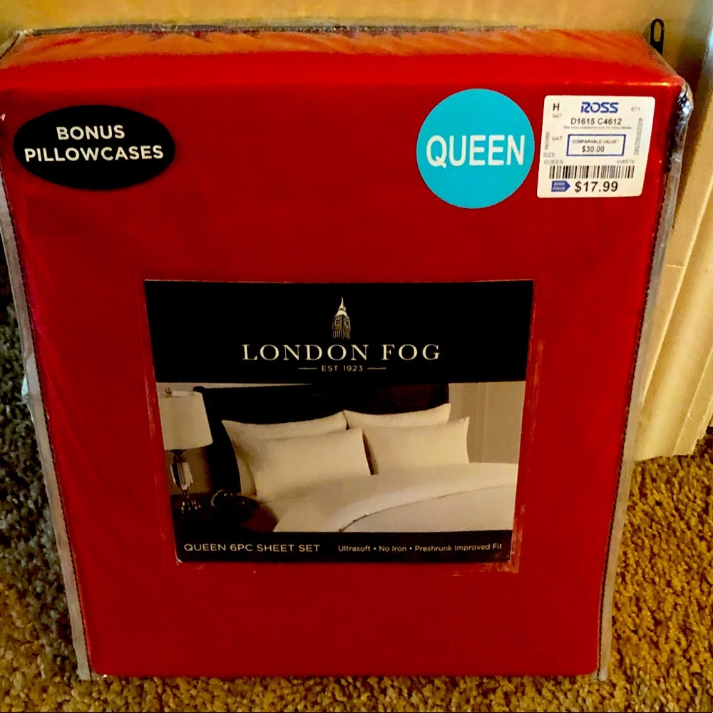Queen sheet set